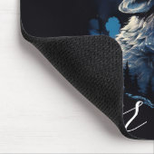 Tapis De Souris Loup Hurlant (Coin)