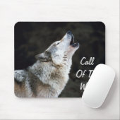 Tapis De Souris Loup Mousepad (Avec souris)