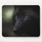 Tapis De Souris Loup noir (Devant)