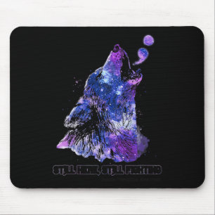Tapis De Souris Loup toujours là toujours en lutte Prévention du s