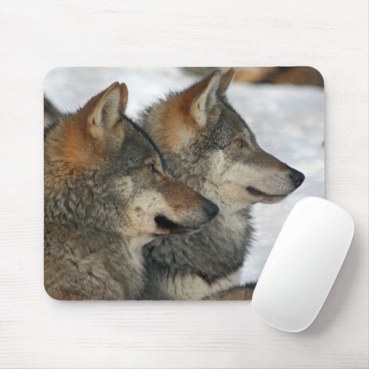 Tapis De Souris loups (Avec souris)