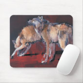 Tapis De Souris Loups 2001 (Avec souris)