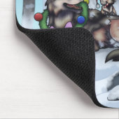Tapis De Souris Loups de vacances (Coin)