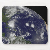 Tapis De Souris L'Ouragan Irene Traverse Les Bahamas. (Devant)