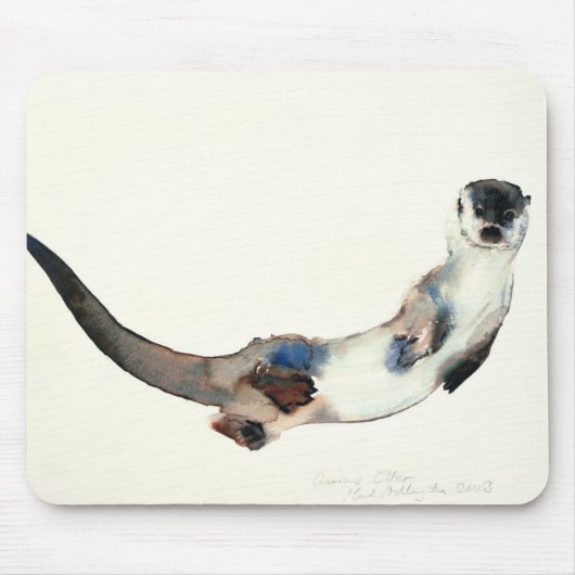 Tapis De Souris Loutre curieuse 2003 (Devant)