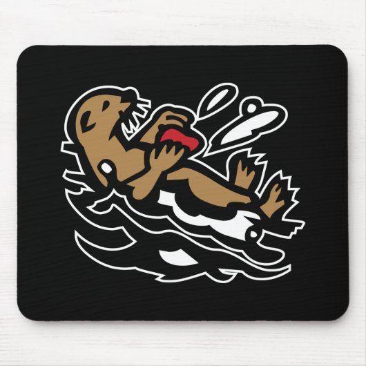 Tapis De Souris Loutre de mer (Devant)