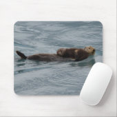 Tapis De Souris Loutre de mer (Avec souris)