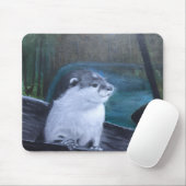 Tapis de souris Loutre de rivière (Avec souris)