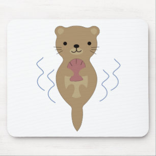 Tapis De Souris Loutre mignonne