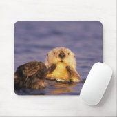 Tapis De Souris Loutres, Enhydra lutris 5 (Avec souris)