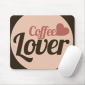 Tapis De Souris Louveur de café (Avec souris)