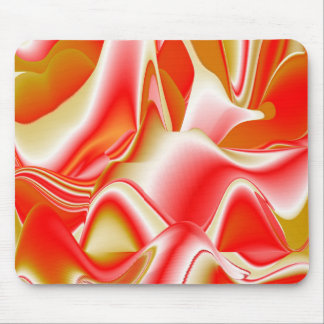 Tapis De Souris Love and Gold Abstrait 3D Rainbowart