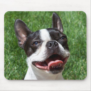 Tapis De Souris Love Boston Terrier Puppy Dog Computer Mousepad