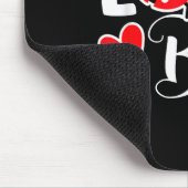 Tapis De Souris Love Bug Cute Valentine's Day Party Ladybug (Coin)