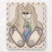 Tapis De Souris Love Bunny Mousepad (Devant)