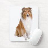 Tapis De Souris Love Collie Puppy Dog (Lassie) Mousepad (Avec souris)