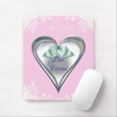 Tapis De Souris Love Eternal Souris Pad (Avec souris)