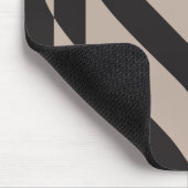 Tapis De Souris Love Grey sur Black (Coin)