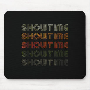 Tapis De Souris Love Heart Showtime Tee Grunge Style Vintage Noir