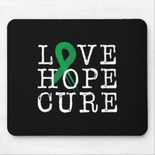 Tapis De Souris Love Hope Cure Gallbladder Cancer Sensibilisation