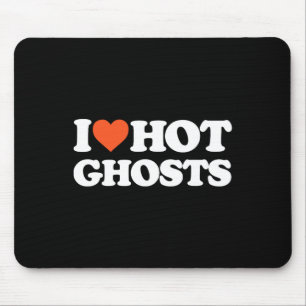 Tapis De Souris Love Hot Ghosts - I Heart Hot Ghosts - Y Ghost