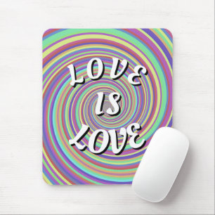 Tapis De Souris Love Is Love Fierté