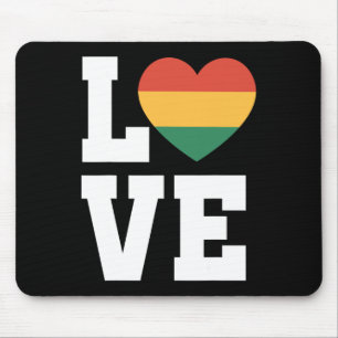 Tapis De Souris Love Junet1865 Pride Africain-Américain Celebr
