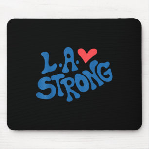 Tapis De Souris Love La Heart Los Angeles Solide Supportive