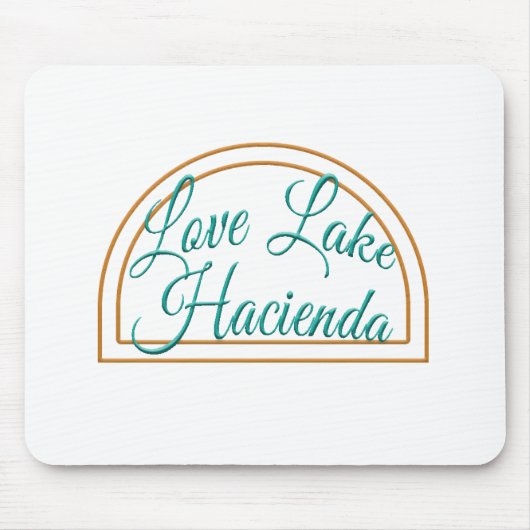 Tapis De Souris Love Lake Hacienda Pad (Devant)