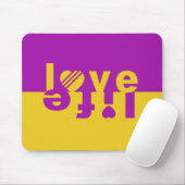 Tapis De Souris LOVE LIFE mousepad (Avec souris)