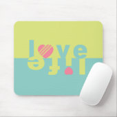 Tapis De Souris LOVE LIFE mousepad (Avec souris)
