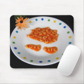 Tapis De Souris Love Life Spaghetti (Avec souris)