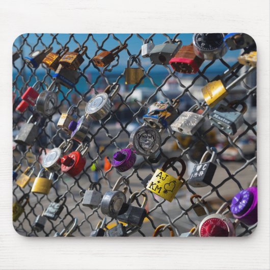 Tapis De Souris Love Locks (Devant)