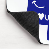 Tapis De Souris love mailboxes : je vous aime (Coin)