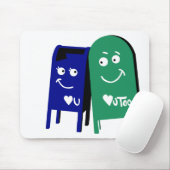 Tapis De Souris love mailboxes : je vous aime (Avec souris)