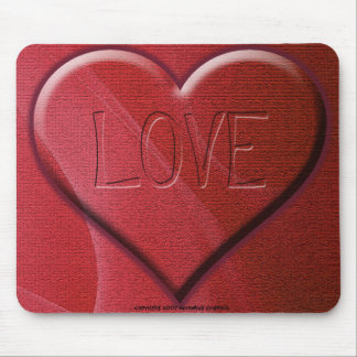 Tapis De Souris Love Mousepad