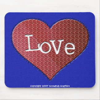 Tapis De Souris Love Mousepad
