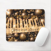 Tapis De Souris Love_ Mousepad (Avec souris)