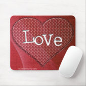 Tapis De Souris Love Mousepad (Avec souris)