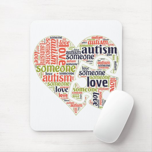 Tapis De Souris Love Mousepad (Avec souris)