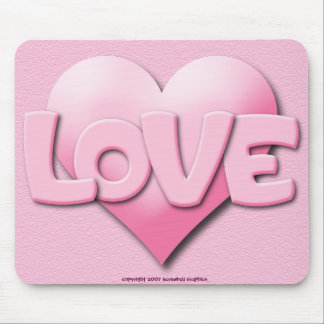 Tapis De Souris Love Mousepad