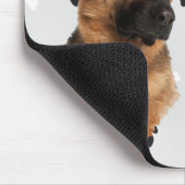 Tapis De Souris Love My German Shepherd Chien Pawprint Pad (Coin)
