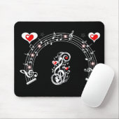 Tapis De Souris Love Note_ (Avec souris)