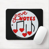 Tapis De Souris Love Note (Avec souris)