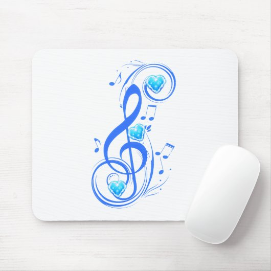 Tapis De Souris Love Notes_ (Avec souris)