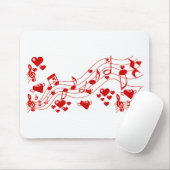 Tapis De Souris Love Notes_ (Avec souris)