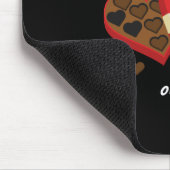 Tapis De Souris Love One Chocolate at a Time Drôle Citation (Coin)