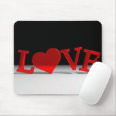Tapis De Souris Love Pad de souris (Avec souris)