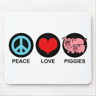 Tapis De Souris Love Piggies Mousepad