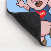Tapis De Souris Love Piggy (Coin)